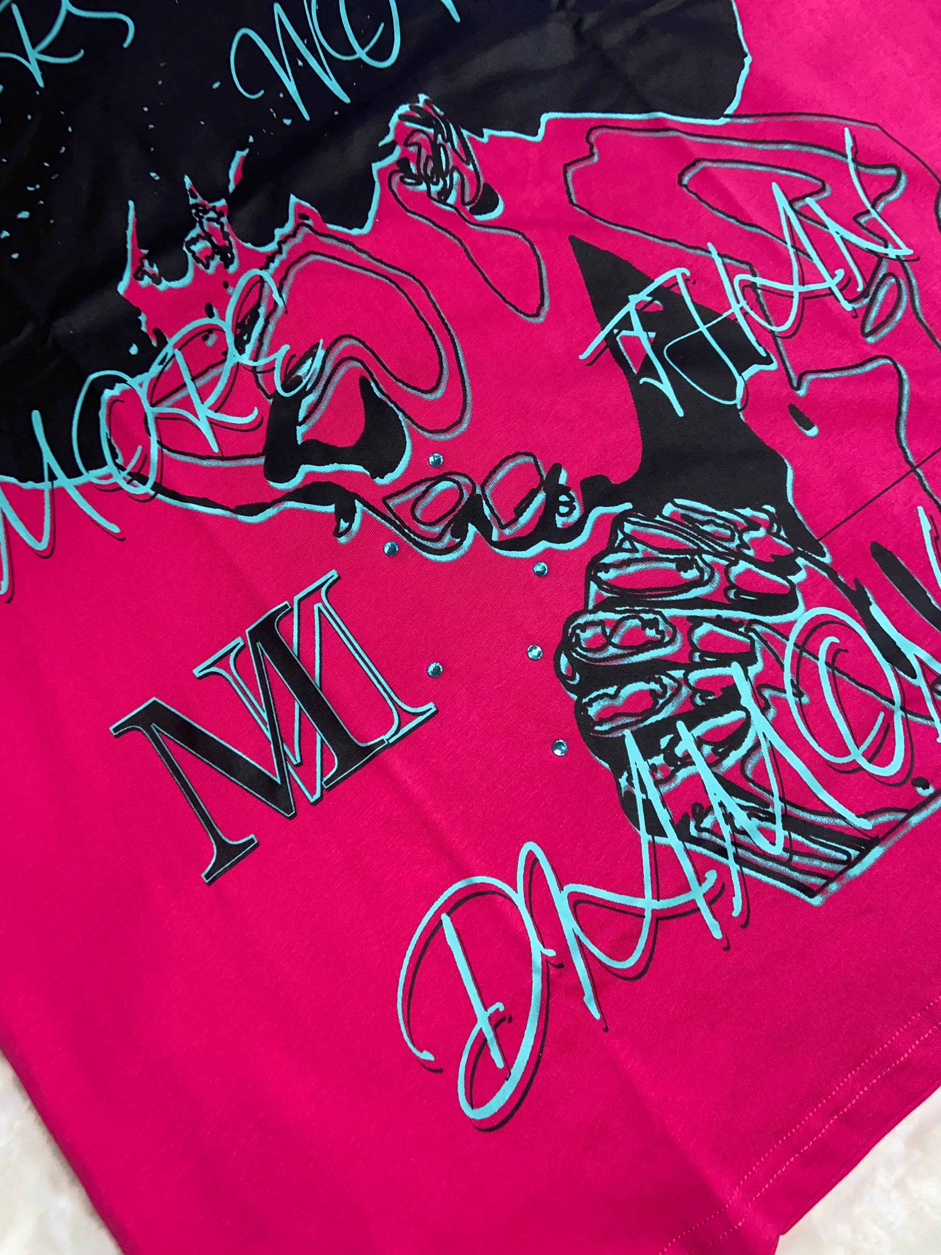 Diamond Tears Oversized T-Shirts